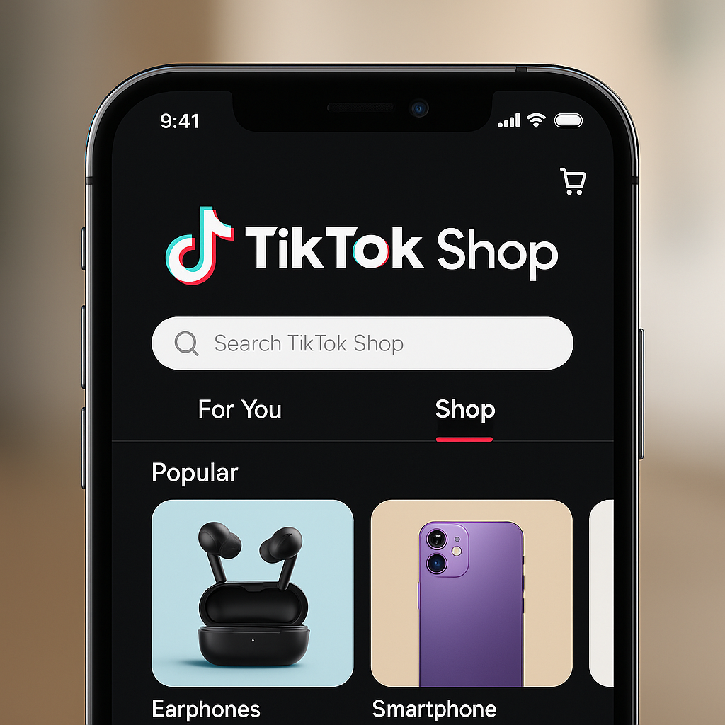 vender online no TikTok