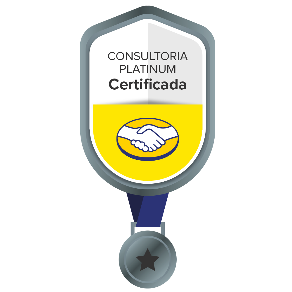 Consultoria Platinum certificada pelo Mercado Livre