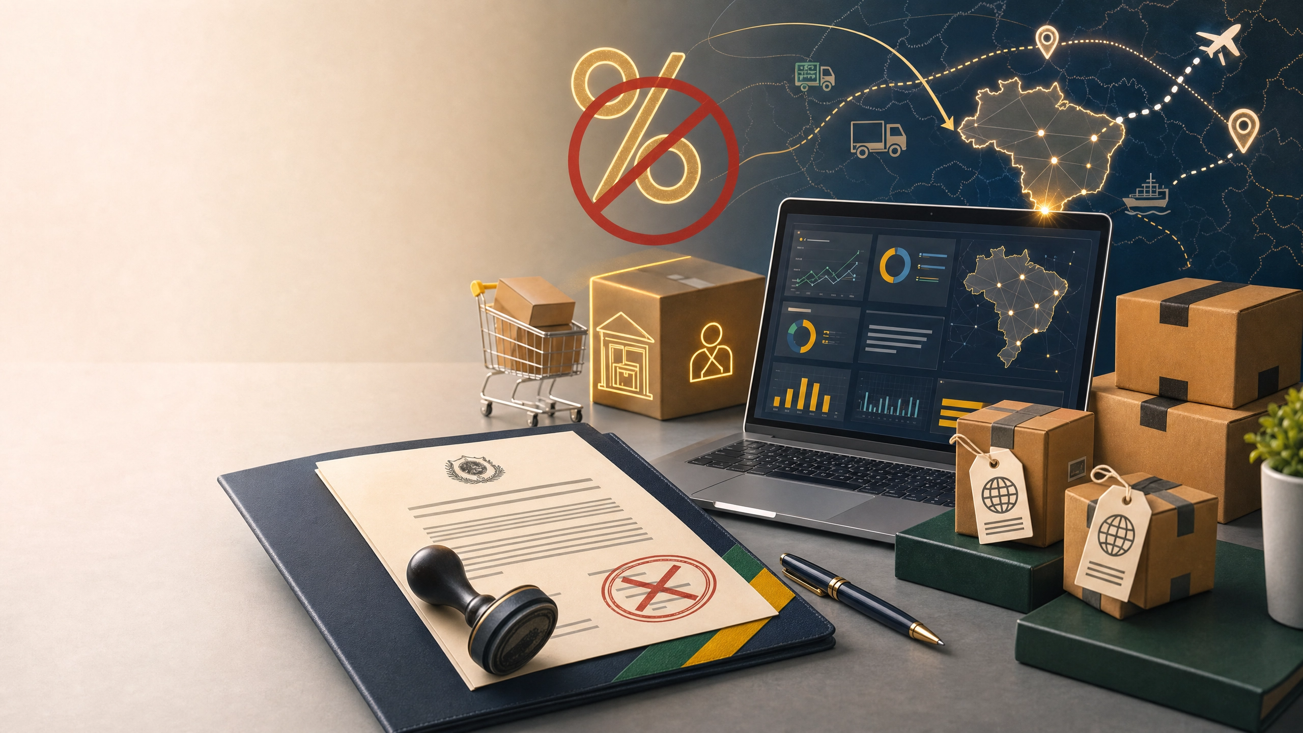 Taxa das blusinhas e impacto nos vendedores online de marketplaces.